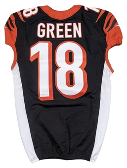 2013 A.J. Green Game Used Cincinnati Bengals Jersey Used On 12/22/13 VS. Minnesota Vikings (Bengals Pro Shop)